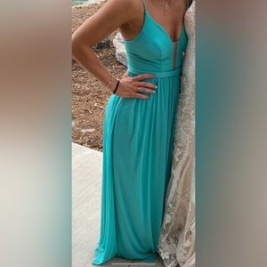 Tiffany blue prom or bridesmaids dress